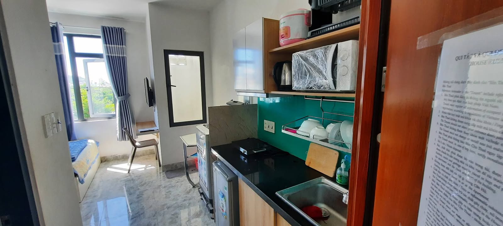 Căn hộ cho thuê tại Khu đô thị VCN Phước Long 25m² chỉ 3 triệu/tháng - Đầy đủ nội thất, riêng tư