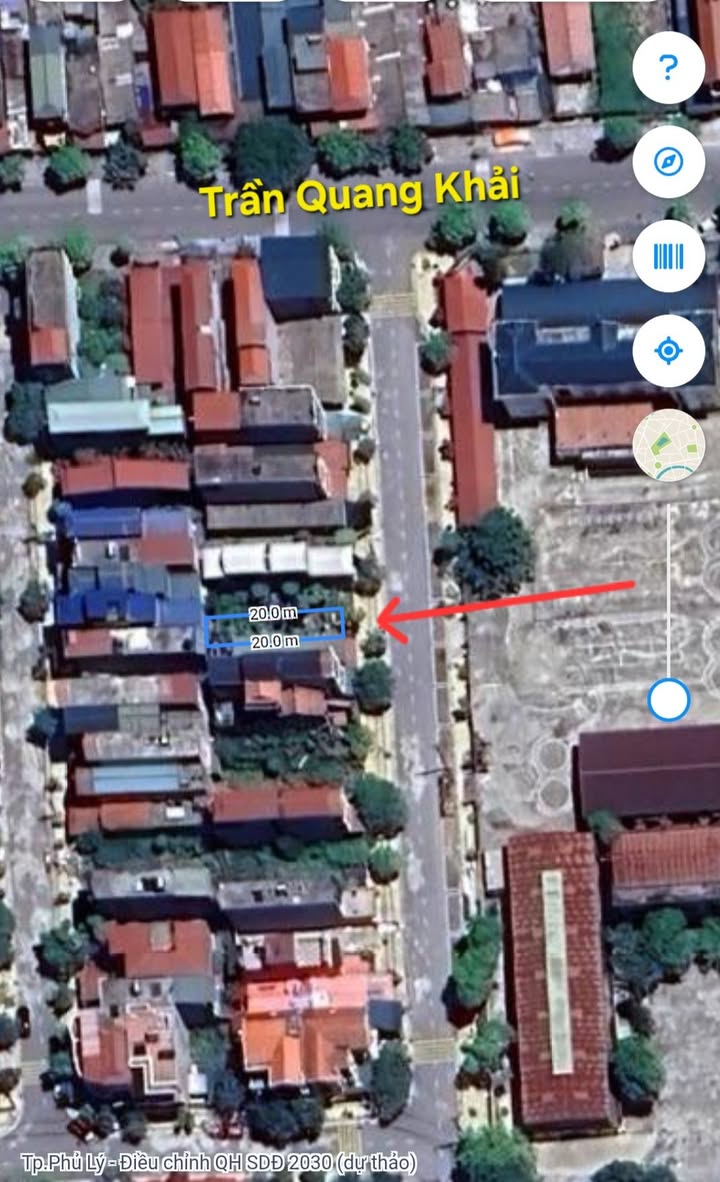 Đất nền đường Trần Quang Khải, Phủ Lý 82m² giá 2.87 tỷ - Đầu tư sinh lời ngay!