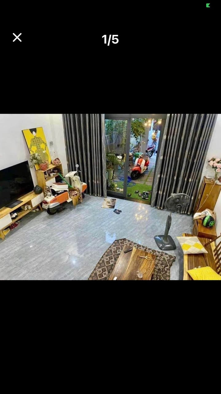 Nhà cho thuê 2 tầng mặt tiền Đinh Nhật Tân, Đà Nẵng - Thiết kế đẹp, chỉ 8 triệu/tháng!