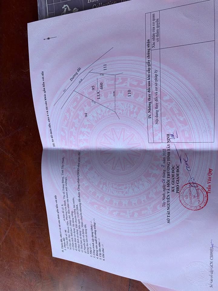 Đất ruộng 460m² tại phường Gia Bình, Trảng Bàng, Tây Ninh - Giá chỉ 280 triệu, sổ hồng chính chủ!