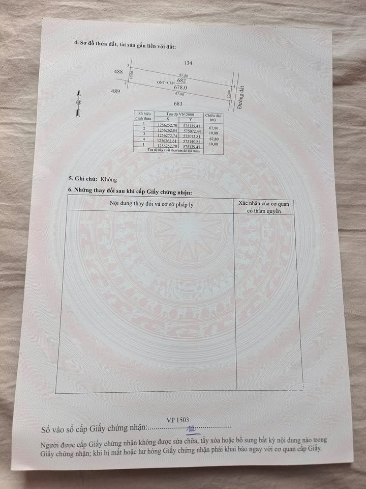 Đất nền đẹp tại xã Phan, Dương Minh Châu, Tây Ninh 680m² giá 950 triệu - Cơ hội đầu tư tuyệt vời!