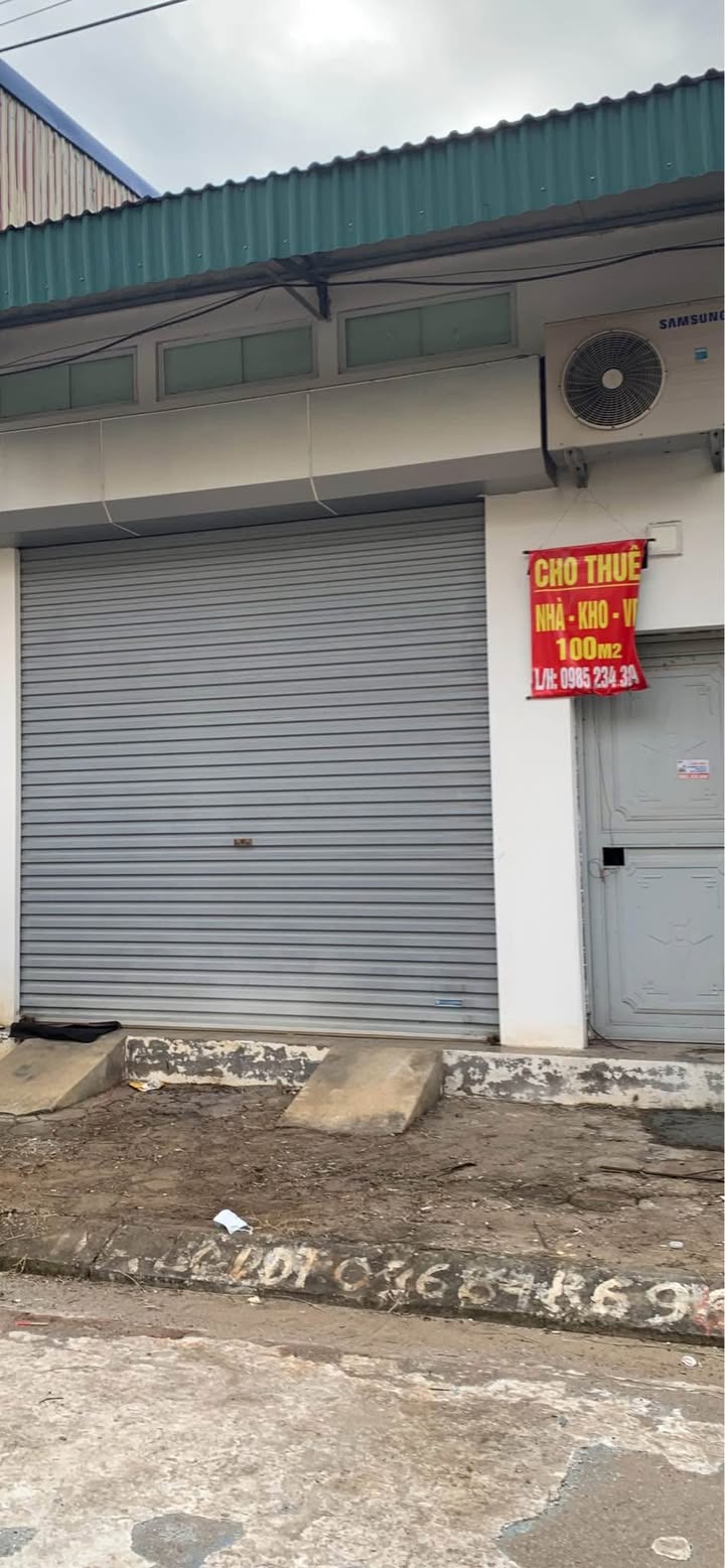 Cho thuê nhà kho 100m² tại Kim Chung, Hoài Đức - Giá thỏa thuận, phù hợp làm văn phòng!