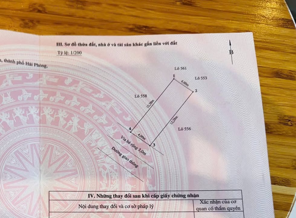 Đất nền khu tái định cư A51, Hải Phòng - Diện tích 49.3m² giá chỉ 5.131 tỷ!