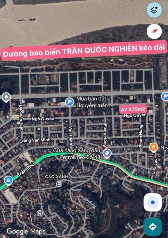 Đất biệt thự Cao Xanh, Hạ Long 375m² - Giá đầu tư hấp dẫn chờ đường bao biển!