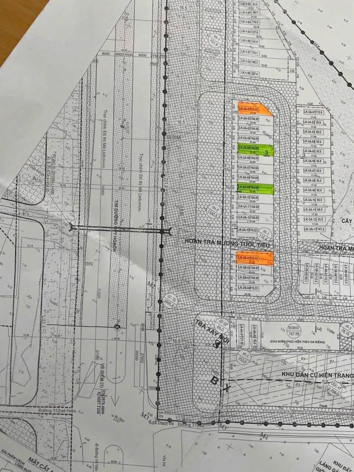 Đất đấu giá X1 Tam Đồng - Mê Linh 105m² giá thỏa thuận - Sổ đỏ chính chủ, tiện ích đầy đủ!