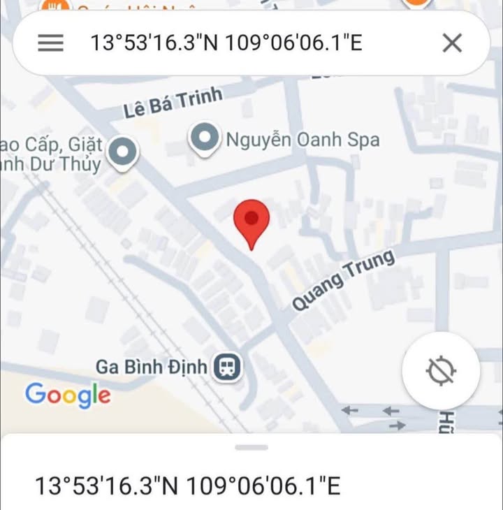 Đất nền mặt tiền đường Cần Vương, An Nhơn 110m² - Giá thỏa thuận hấp dẫn!