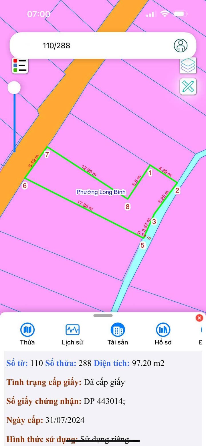 Đất nền khu phố 4, phường Long Bình, Biên Hòa 93m² giá 2.55 tỷ - Sổ đỏ chính chủ, hỗ trợ vay ngân hàng!