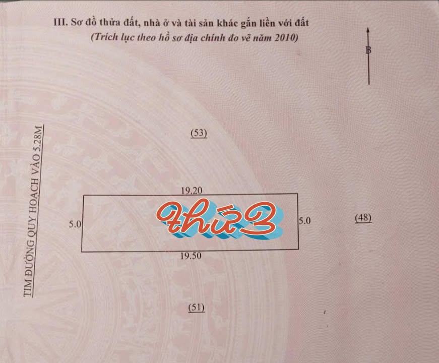 Đất nền Sầm Sơn 96m² giá 1.6 tỷ - Đường thông ô tô tránh nhau!