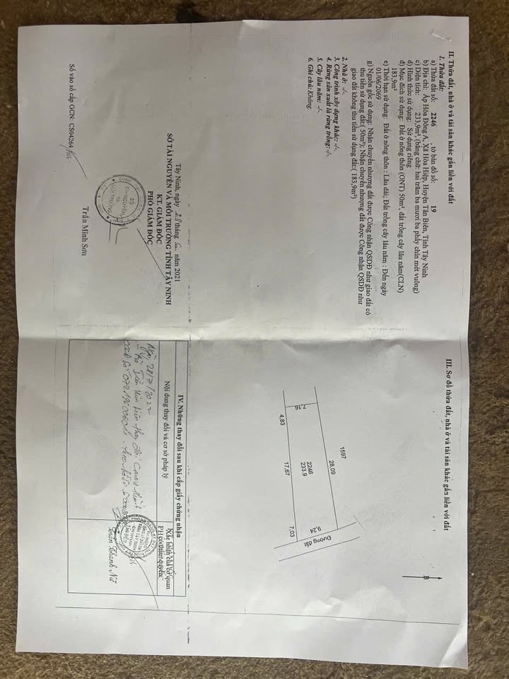 Đất nền Hòa Hiệp Tân Biên 196m² giá 350 triệu - Cơ hội đầu tư giá rẻ!