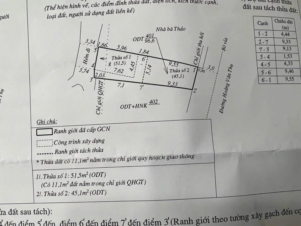 Đất nền mặt tiền Hoàng Văn Thụ, phường Lê Hồng Phong, giá 2.6 tỷ - Đầu tư sinh lời ngay!