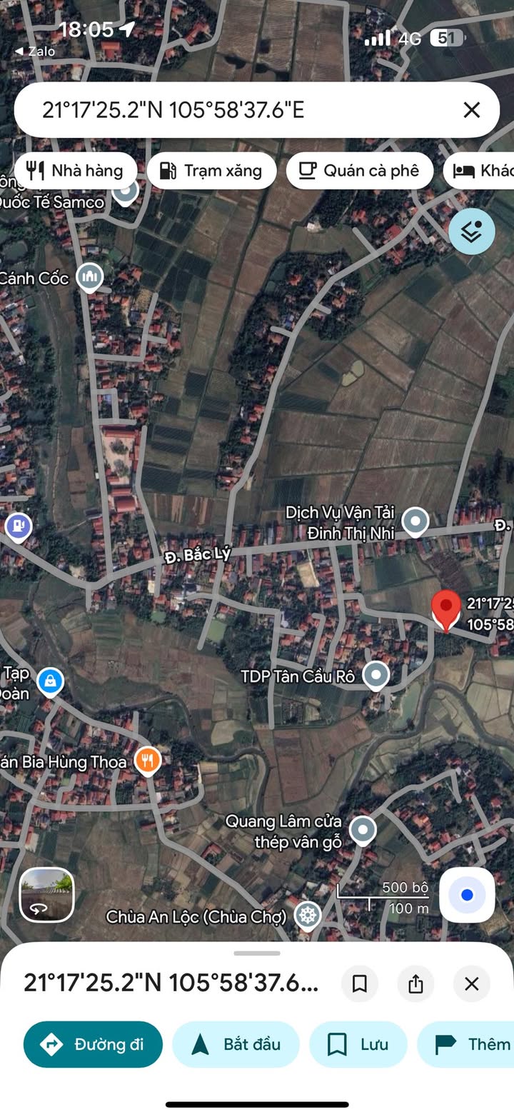 Đất nền Tổ dân phố Tân Cầu Rô Bắc Lý 106m² - Lô góc 2 mặt tiền giá tốt!