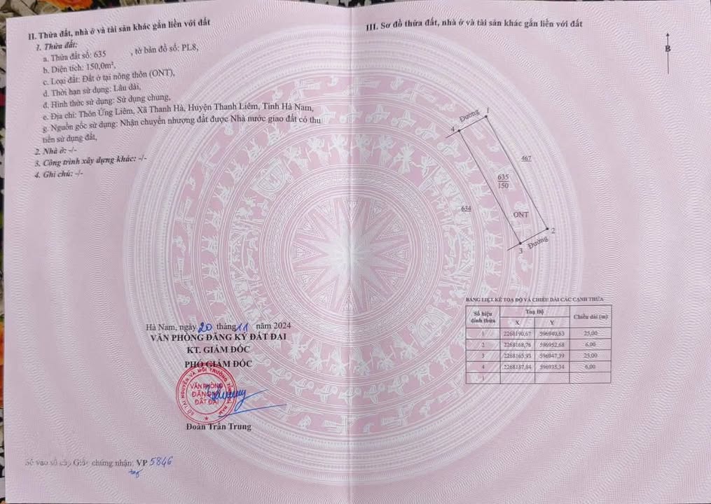 Đất nền Thanh Hà Thanh Liêm 150m² giá 2.7 tỷ - Đường thông ô tô, cơ hội đầu tư hấp dẫn!