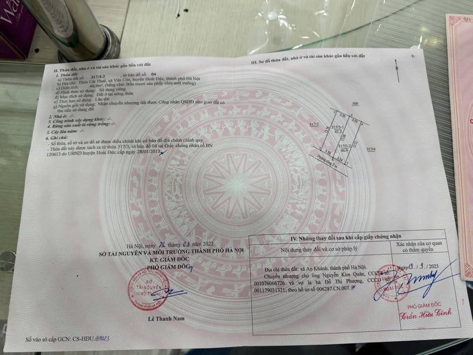 Nhà riêng Vân Côn 46.9m² giá 4.3 tỷ - Vị trí đắc địa gần đường ô tô!