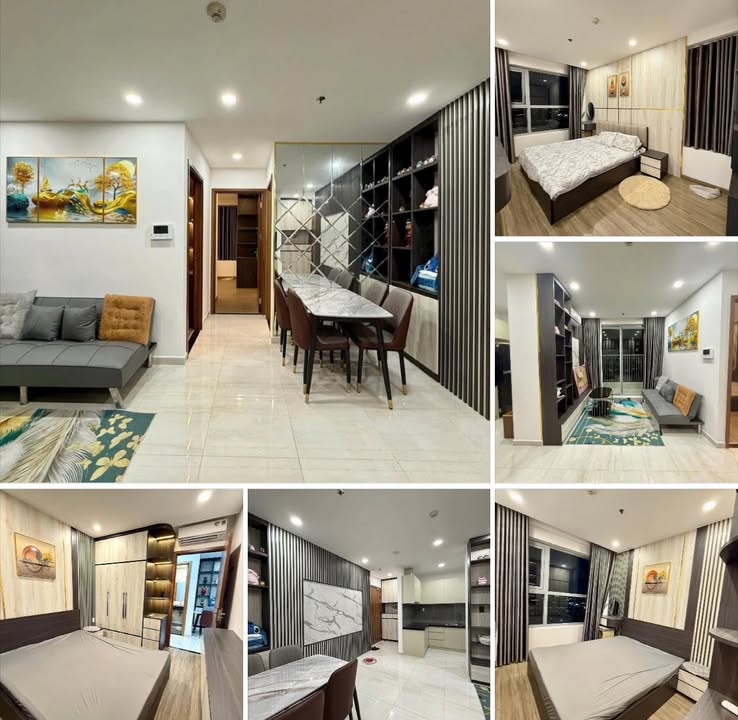 Căn góc chung cư Happy One Central Thủ Dầu Một 74m² giá 13 triệu - Full nội thất cao cấp!