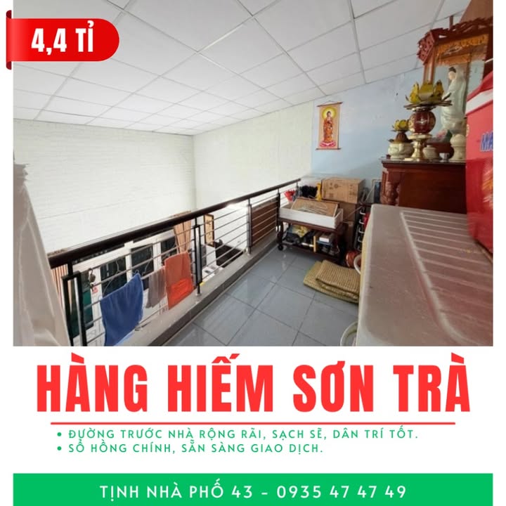 Nhà góc 2 mặt kiệt Ngô Quyền, Sơn Trà 52m² - Cơ hội đầu tư sinh lời lớn!