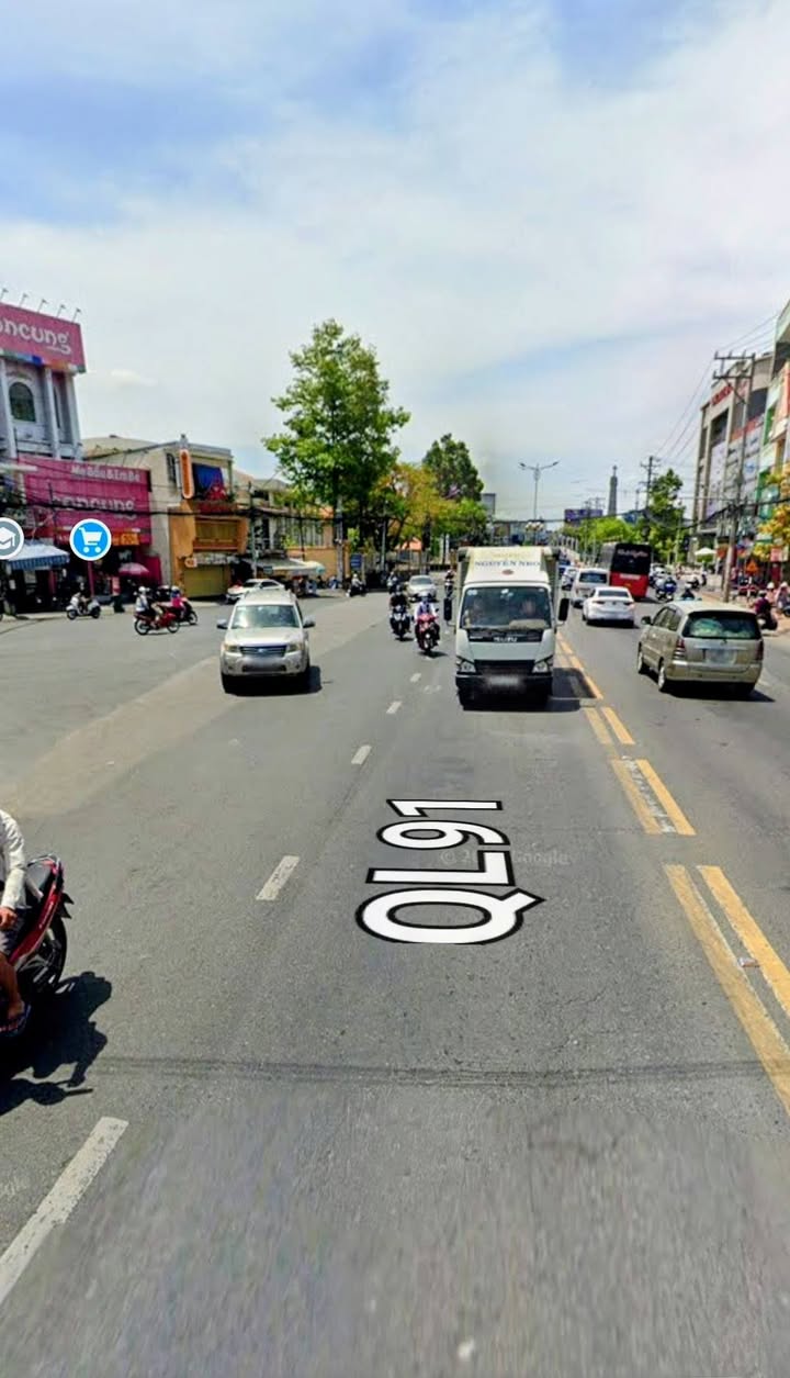 Đất SKC mặt tiền QL91, Trần Hưng Đạo, 264,2m² - Vị trí vàng cho kinh doanh!