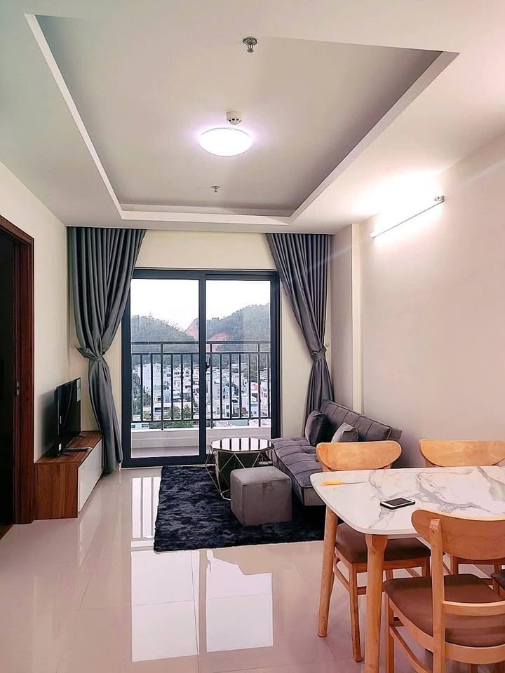 Chung cư Thịnh Phát Quy Nhơn 60m² giá 6.5 triệu - Full nội thất, tầng 15 view thoáng!
