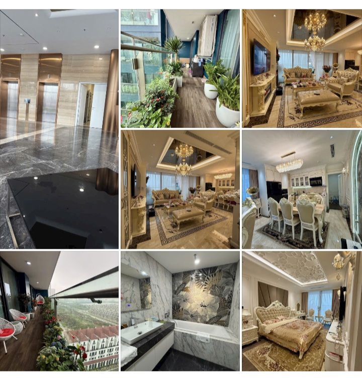 Căn hộ Sunshine Golden River Tây Hồ 143m² giá 15.9 tỷ - Thiết kế Tân cổ điển sang trọng