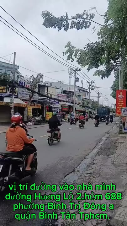 Nhà 3 tầng Hẻm 688 Hương Lộ 2, 52m² giá 6.29 tỷ - Thiết kế đẹp, chính chủ!