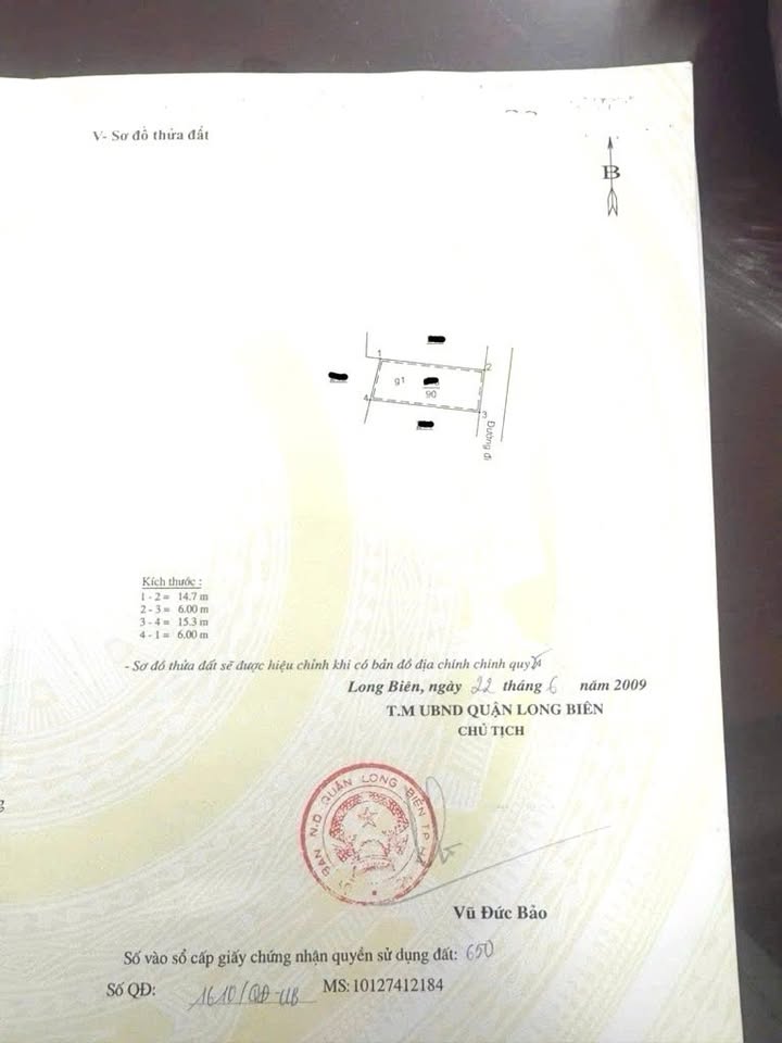 Đất Mặt Phố Bồ Đề, Long Biên 90m² giá thỏa thuận - Kinh doanh sầm uất, tiềm năng tăng giá cao!