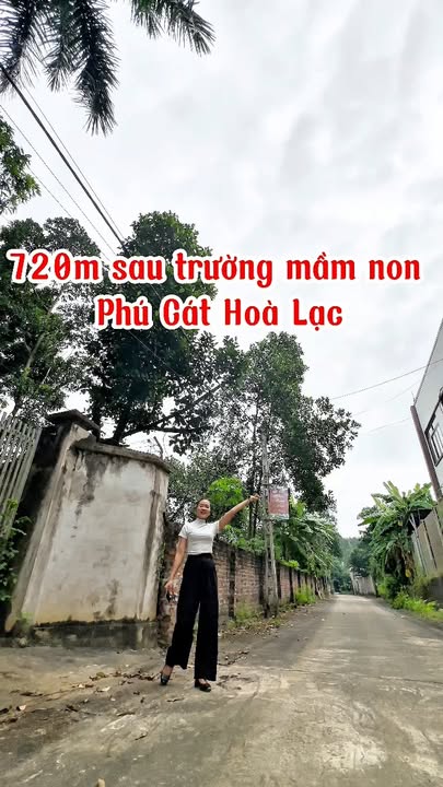 Đất nền Phú Cát - Quốc Oai 720m² giá tốt - Cơ hội đầu tư hiếm có!