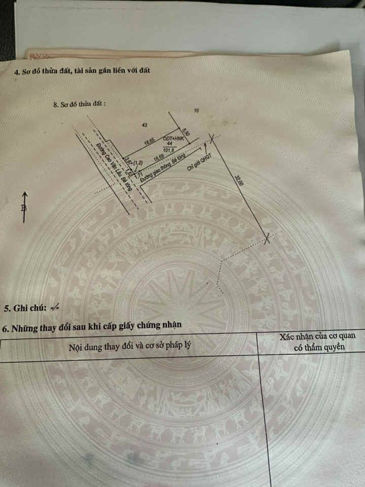 Đất mặt tiền đường Cao Văn Lầu, phường Nam Lý, 102.67m² giá 1.5 tỷ - Đầu tư sinh lời tiềm năng!