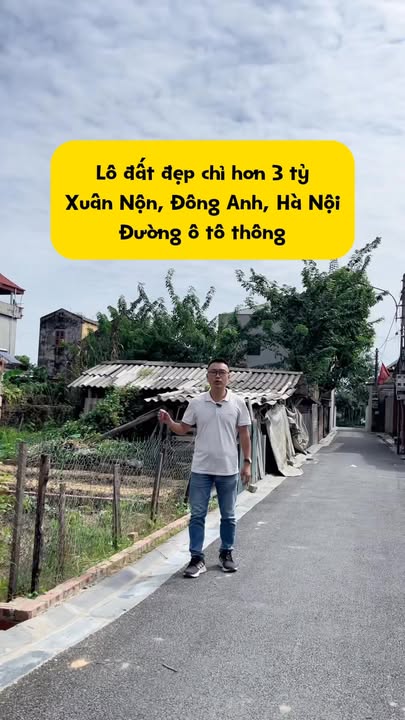 Đất nền Xuân Nộn, Đông Anh 40m² giá 3 tỷ - Đường thông ô tô, đầu tư sinh lời!