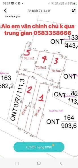 Đất nền Hoàn Sơn, Tiên Du, Bắc Ninh 95m² giá 3.6 tỷ - Đối diện KCN Đại Đông!