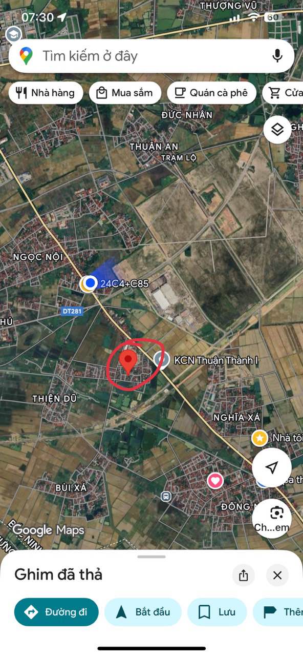 Đất Ninh Xá, Thuận Thành 100m² giá 1.1 tỷ - Đầu tư sinh lời ngay!