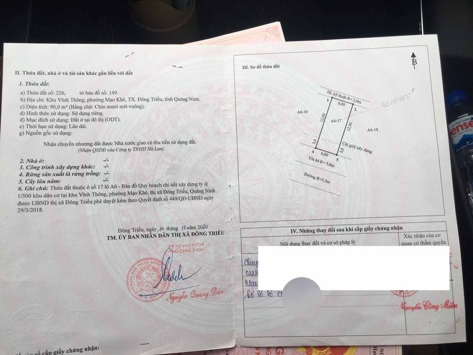 Đất nền Khu đô thị Hà Lan, Mạo Khê, 90m² giá chỉ 2 tỷ - Đầu tư sinh lời ngay!