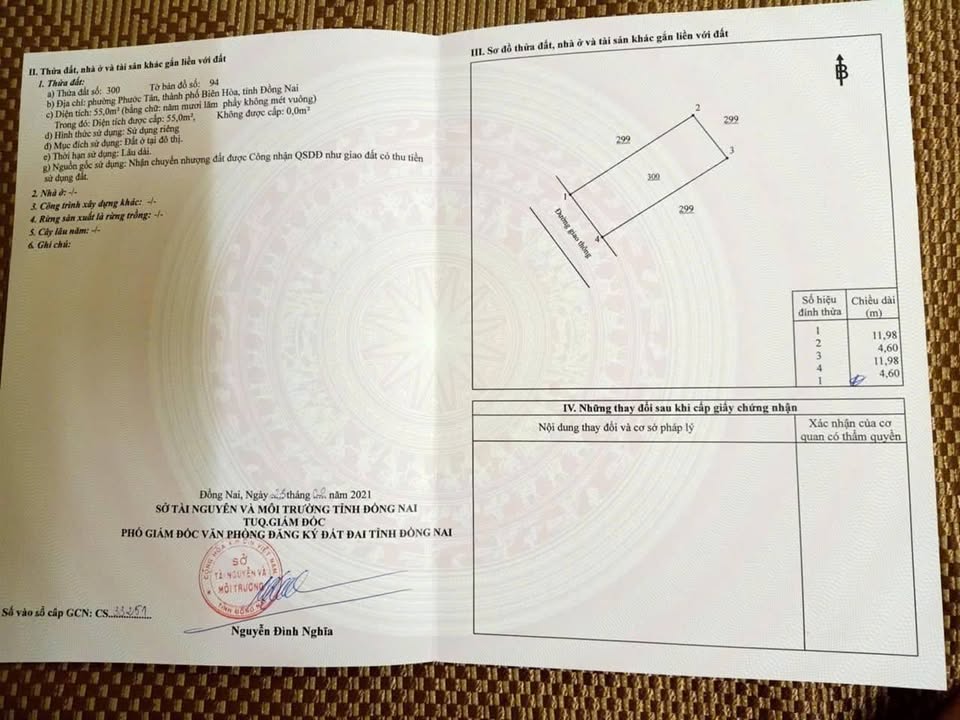 Đất nền chính chủ Biên Hòa 80m² giá 1.55 tỷ - Vị trí đắc địa, tiềm năng phát triển