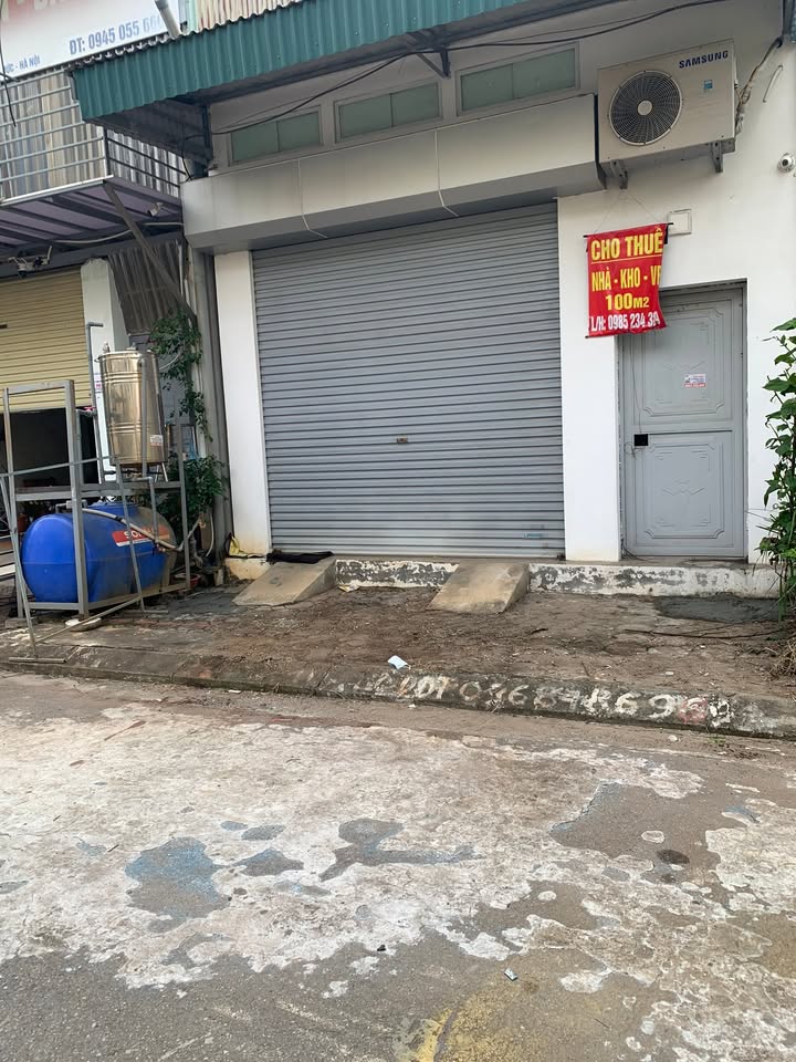 Cho thuê kho hoặc văn phòng 100m² tại Kim Chung, Hoài Đức - Giá hợp lý, chính chủ!