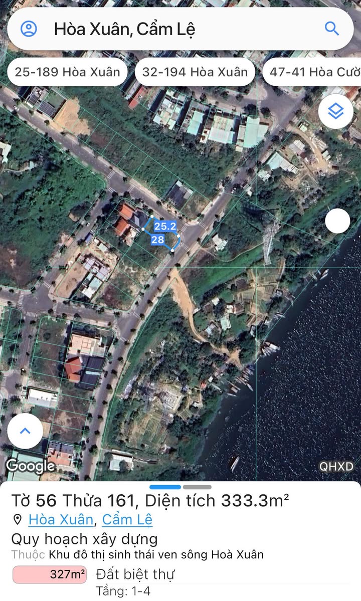 Biệt thự góc mặt tiền Nguyễn Đình Thi Hòa Xuân 333m² giá chỉ 20 tỷ - Cơ hội đầu tư tuyệt vời!