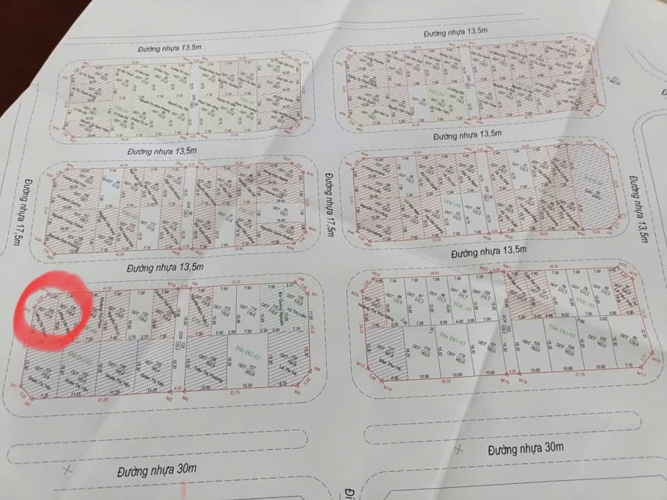 Đất nền khu tái định cư Him Lam Điện Biên Phủ 230m² - Sổ đỏ chính chủ, giá thỏa thuận!