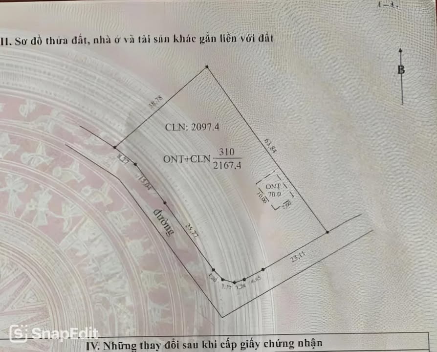 Đất nền 2167m² Trường Sơn, Lục Nam chỉ 216.7 triệu - Cơ hội đầu tư hiếm có!