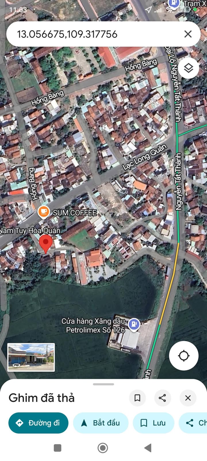 Đất nền Phú Thạnh, Tuy Hoà 132m² giá 800 triệu - Cơ hội đầu tư tuyệt vời!