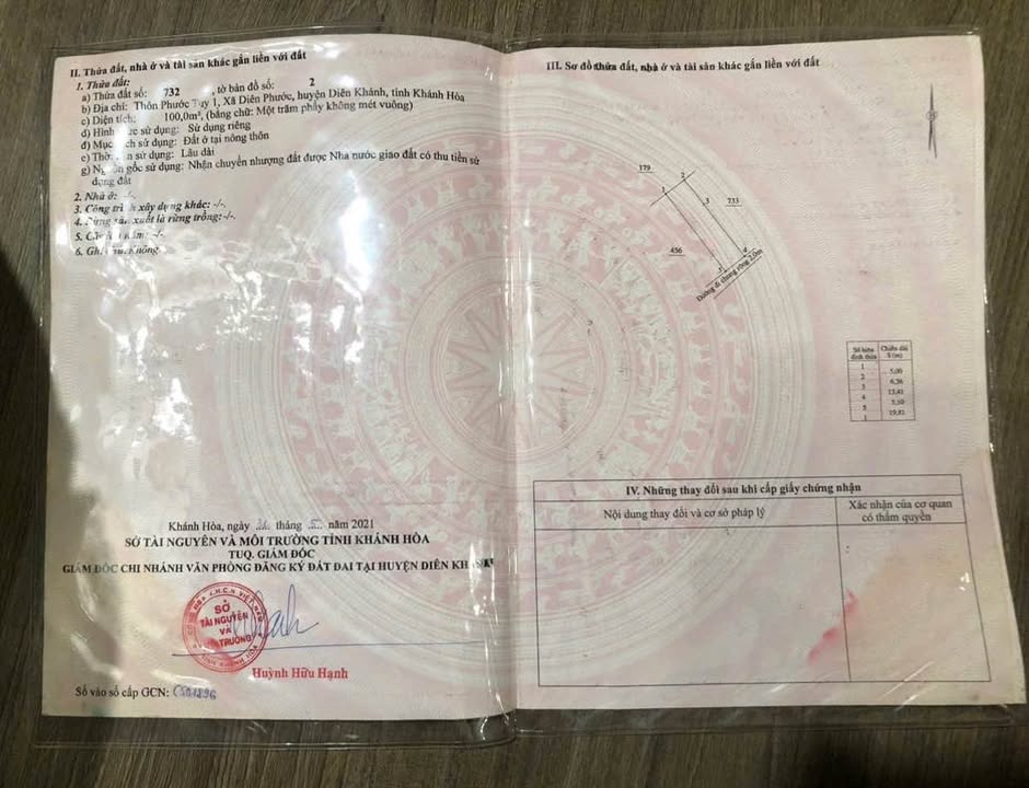 Đất Diên Phước, Diên Khánh 100m² giá 580 triệu - Chỉ cần xách vali vào ở ngay!