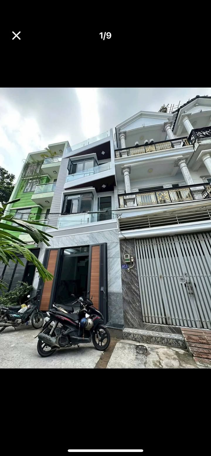 Bán Nhà 1 Trệt 3 Lầu Mới Xây 53m² Giá 7.5 Tỷ - Sổ Hồng Riêng