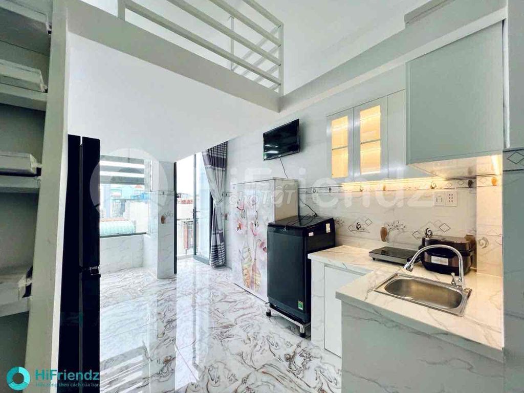 Căn hộ cho thuê tại Q8 - 30m² giá 7.5 triệu - Ban công thoáng mát, tự do giờ giấc!