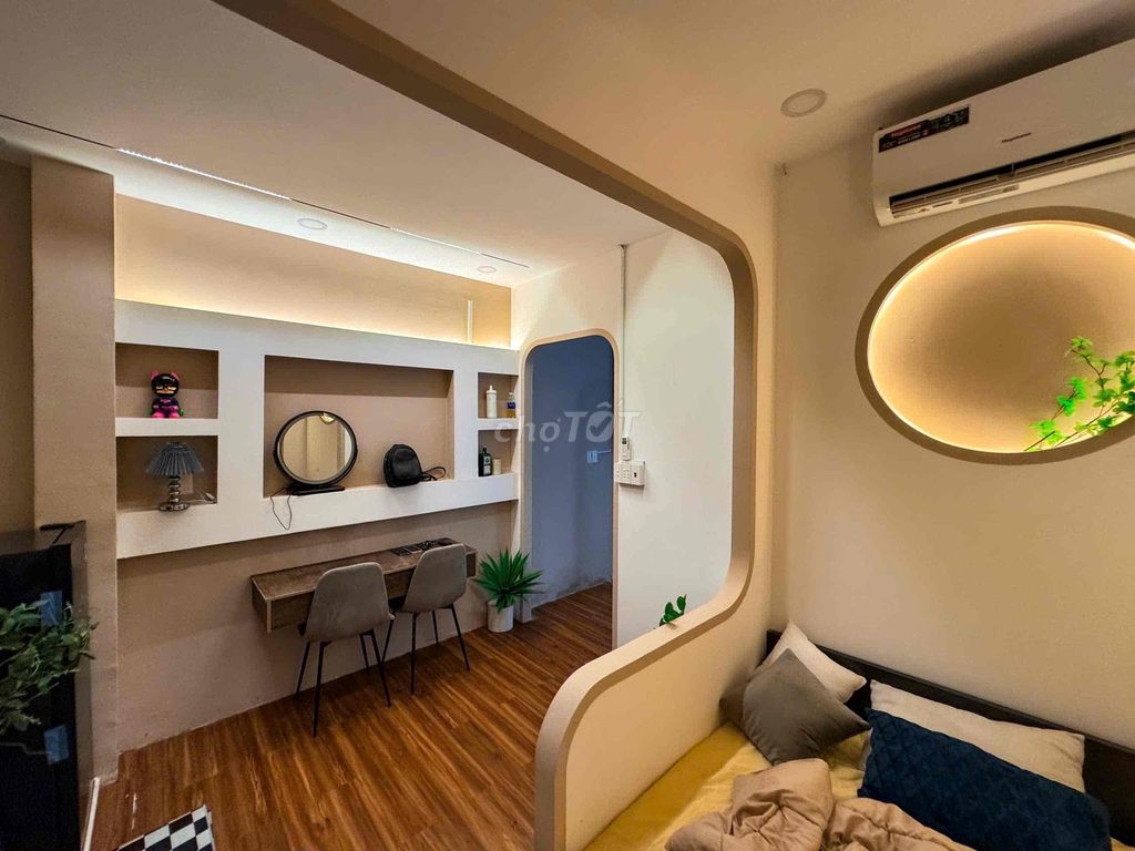 Phòng cho thuê Quận 5 25m² giá 6.4 triệu - Nội thất mới, giờ giấc tự do!
