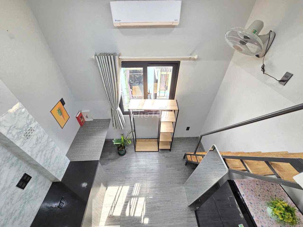 Căn hộ duplex 1 phòng ngủ Nguyễn Thượng Hiền 25m² giá 5.9 triệu - Full nội thất tiện nghi