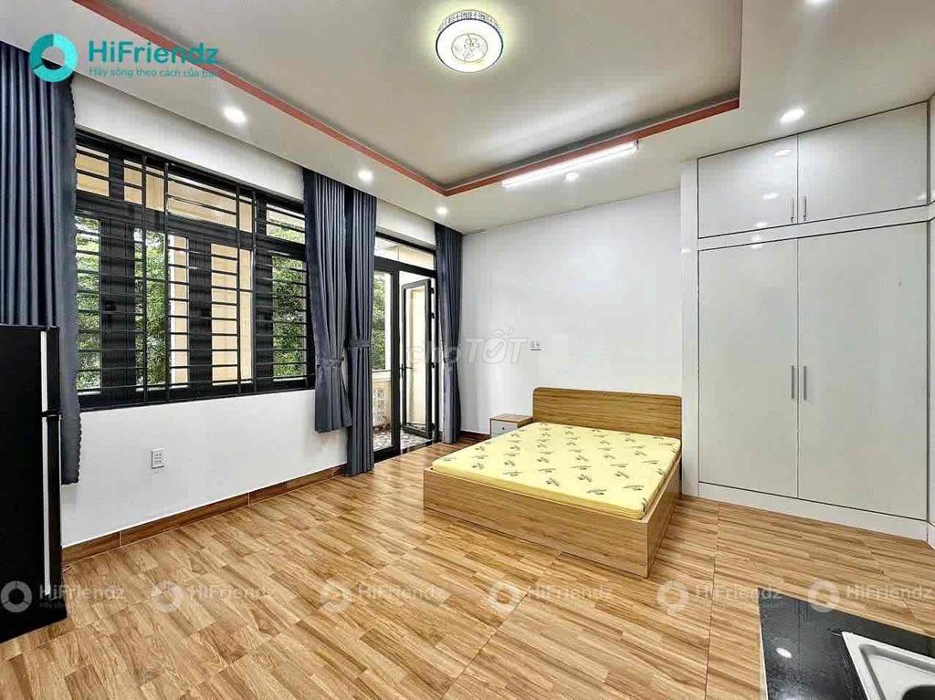 CHDV Siêu Rộng Bancol 30m² giá 4.9 triệu - Full nội thất cao cấp ngay Nguyễn Văn Linh