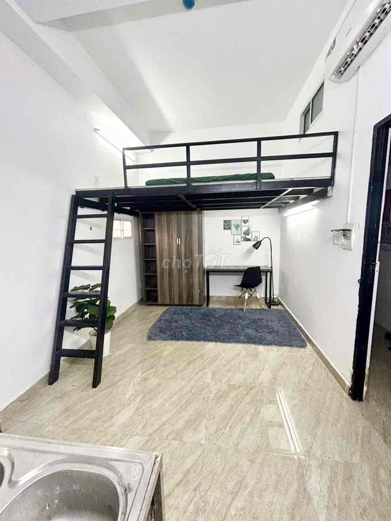 Phòng trọ giá rẻ Quận 7 26m² - Full nội thất, có thang máy