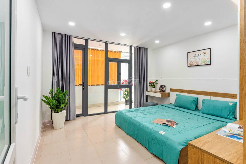 Phòng cho thuê 1PN ngay Đại học Văn Lang CS3 40m² giá 5.9 triệu - Full nội thất an ninh tuyệt đối!