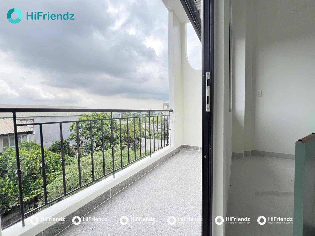 Căn hộ mini 28m² tại Dĩ An giá 3.2 triệu - Phòng mới có ban công