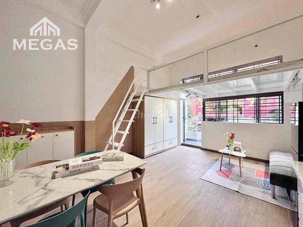 Căn hộ có gác 40m² ngay Bình Thạnh giá 6.8 triệu - Full nội thất hiện đại!