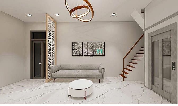 Nhà đẹp 5 tầng ngõ 78 Võ Chí Công, 34.9m² giá 8.8 tỷ - Thiết kế hiện đại, full nội thất!