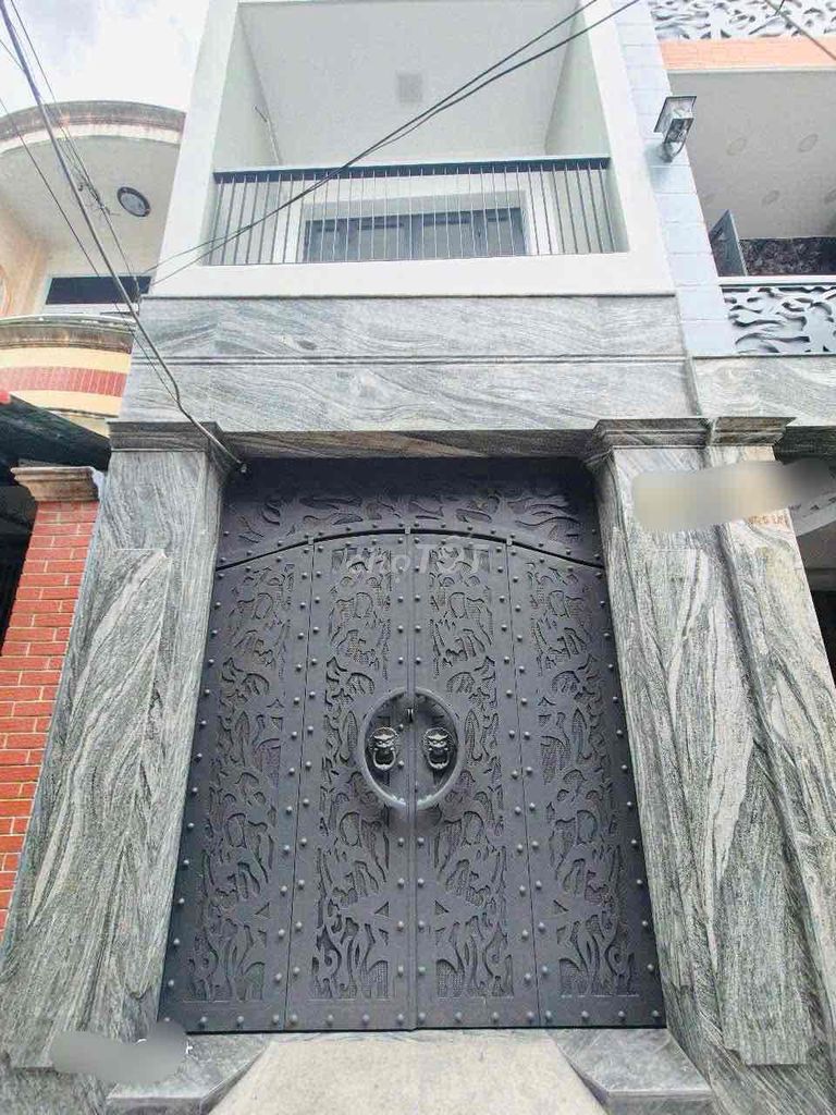 Nhà mới xây 4 tầng hẻm 181 Âu Dương Lân, P2, Q8 giá 9.2 tỷ - Đầu tư sinh lời ổn định!