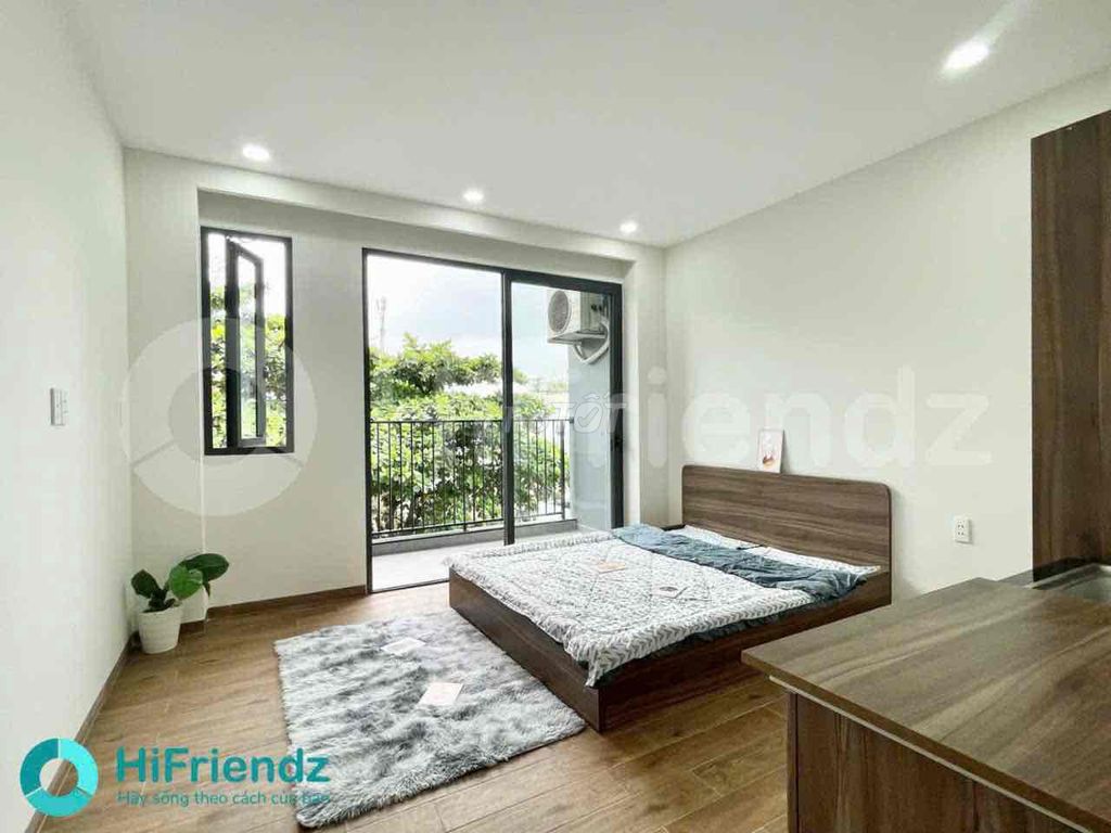 Căn hộ full nội thất 28m² giá 5.1 triệu - Ban công view cây xanh ngay ĐH Văn Hiến!