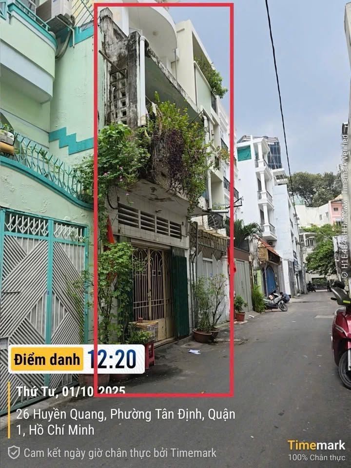 Nhà mặt tiền hẻm Tân Định Quận 1 64m² giá 14 tỷ - Cơ hội đầu tư tuyệt vời!